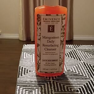 Eminence Mangosteen Resurfacing Cleanser 4.2 oz Lactic Acid NEW